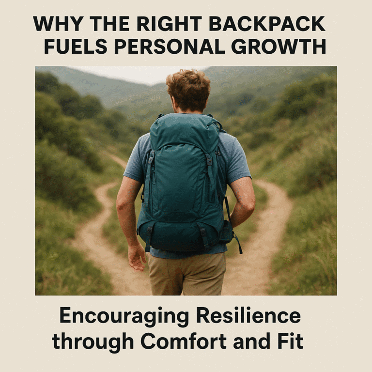 Why the right Backpack Fuels Personal Growth